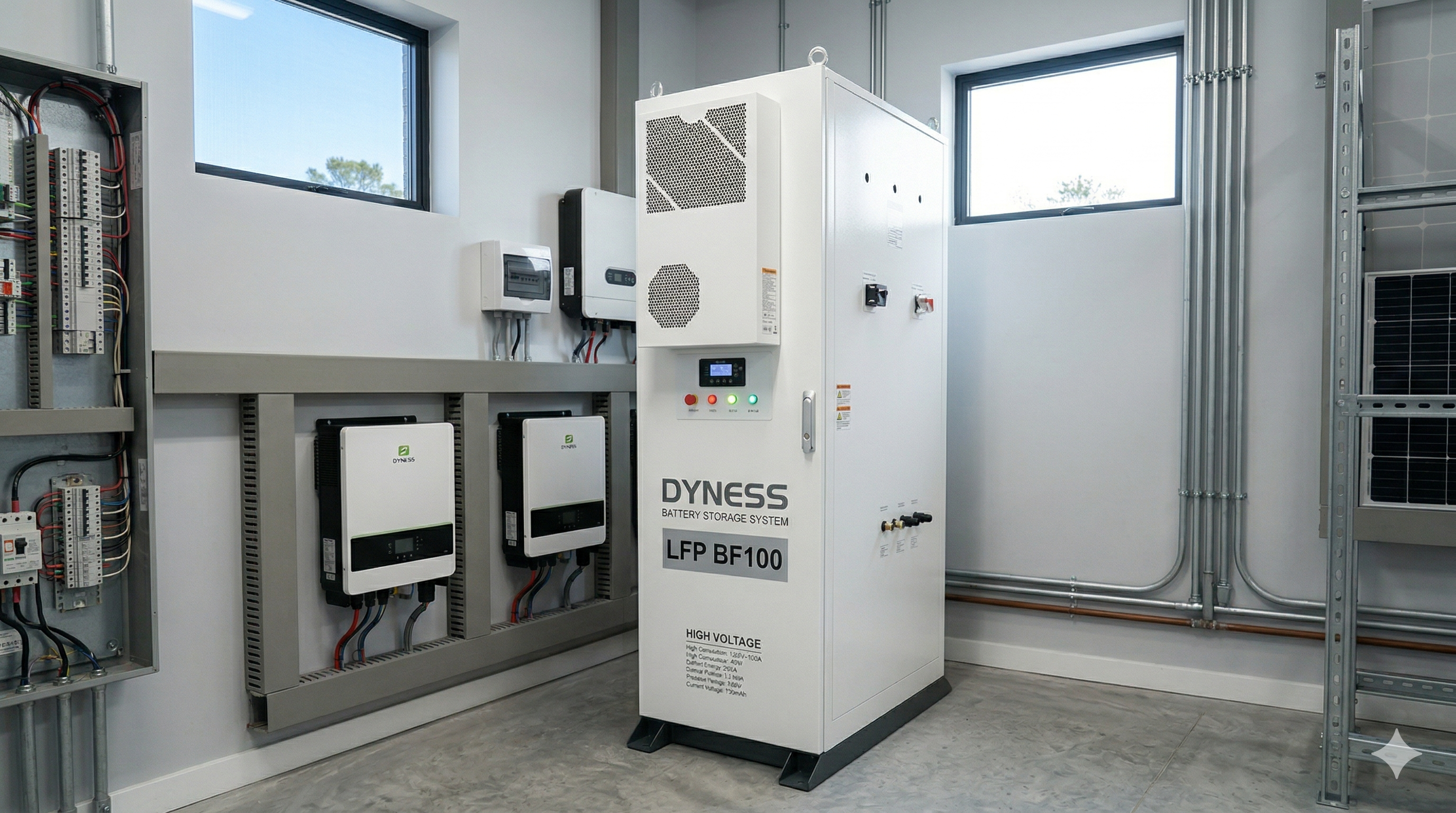 Sistema BESS comercial